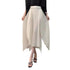 Asymetric Crinkle Skirts - SK1505